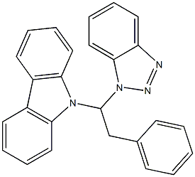 1-(1H-Benzotriazol-1-yl)-1-(9H-carbazol-9-yl)-2-phenylethane|