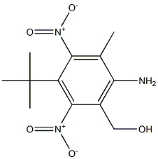 2-Amino-5-tert-butyl-1-methyl-3-hydroxymethyl-4,6-dinitrobenzene