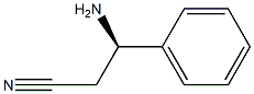 [R,(+)]-3-Amino-3-phenylpropiononitrile Struktur