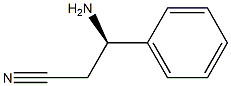 [R,(+)]-3-Amino-3-phenylpropiononitrile Structure