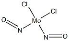 ジクロロジニトロシルモリブデン(IV) 化学構造式