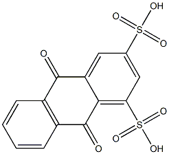 9,10-Dihydro-9,10-dioxoanthracene-1,3-disulfonic acid