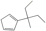 2-(3-Methylpentan-3-yl)-1,3-cyclopentadiene Structure