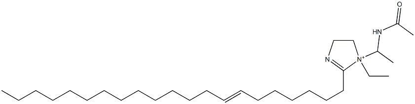 1-[1-(Acetylamino)ethyl]-1-ethyl-2-(7-henicosenyl)-2-imidazoline-1-ium Structure