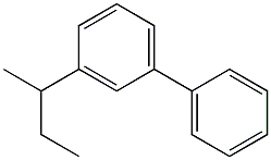 3-sec-Butylbiphenyl Structure