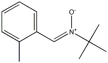 N-(2-メチルベンジリデン)-1,1-ジメチルエタンアミンオキシド 化学構造式