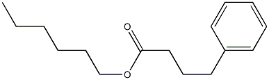 4-Phenylbutanoic acid hexyl ester Structure