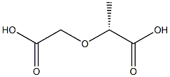 (+)-2-メチル[(R)-オキシ二酢酸] 化学構造式