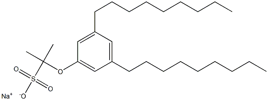 2-(3,5-Dinonylphenoxy)propane-2-sulfonic acid sodium salt