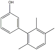 3-(2,3,6-Trimethylphenyl)phenol Structure