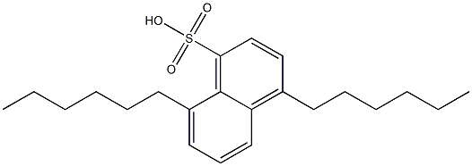 4,8-Dihexyl-1-naphthalenesulfonic acid