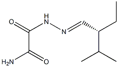 [R,(-)]-2-Ethyl-3-methylbutyraldehyde (2-amino-1,2-dioxoethyl)hydrazone