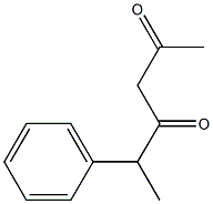 5-フェニル-2,4-ヘキサンジオン 化学構造式