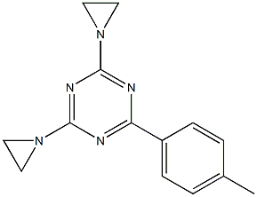 2,6-Bis(1-aziridinyl)-4-(p-tolyl)-1,3,5-triazine