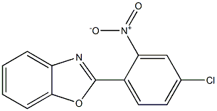 2-(4-Chloro-2-nitrophenyl)benzoxazole Structure