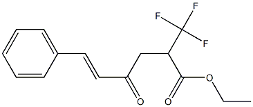  6-Phenyl-2-(trifluoromethyl)-4-oxo-5-hexenoic acid ethyl ester