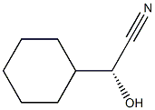 (R)-Hydroxycyclohexylacetonitrile 结构式