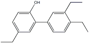 4-Ethyl-2-(3,4-diethylphenyl)phenol