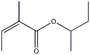 2-Methylisocrotonic acid 1-methylpropyl ester