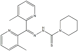 Methyl(2-pyridinyl) ketone piperidinothiocarbonyl hydrazone