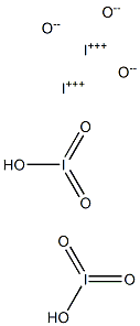 Iodic acid iodine(III) oxide salt Struktur