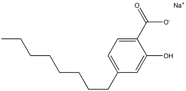 4-Octyl-2-hydroxybenzoic acid sodium salt