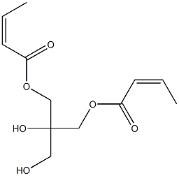 Bisisocrotonic acid 2-hydroxy-2-(hydroxymethyl)propane-1,3-diyl ester