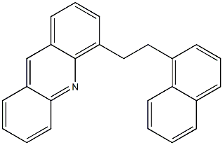  4-[2-(1-Naphtyl)ethyl]acridine