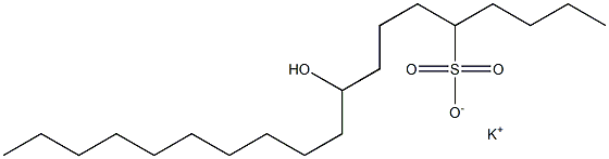  9-Hydroxynonadecane-5-sulfonic acid potassium salt