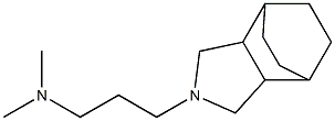Octahydro-2-(3-dimethylaminopropyl)-4,7-ethano-2H-isoindole Structure