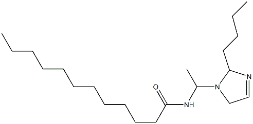 1-(1-Lauroylaminoethyl)-2-butyl-3-imidazoline Structure