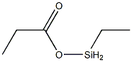 Propionic acid ethylsilyl ester|