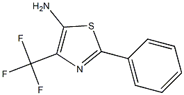 2-Phenyl-4-(trifluoromethyl)-5-aminothiazole