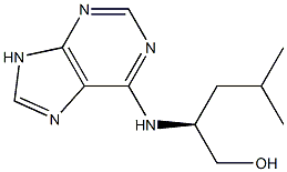 [S,(-)]-4-Methyl-2-[(9H-purine-6-yl)amino]-1-pentanol