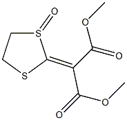 2-(1,3-Dioxo-1,3-dimethoxypropan-2-ylidene)-1,3-dithiolane 1-oxide Structure