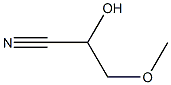 2-Hydroxy-3-methoxypropanenitrile 结构式