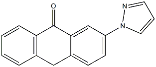 2-(1H-Pyrazol-1-yl)anthrone|