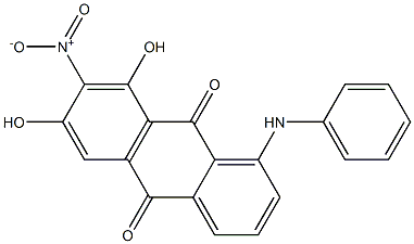 1-Anilino-6,8-dihydroxy-7-nitroanthraquinone