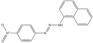 p-Nitrophenylazo-1-naphthylamine Structure