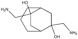 6,8-Bis(aminomethyl)bicyclo[3.2.2]nonane-6,8-diol,,结构式