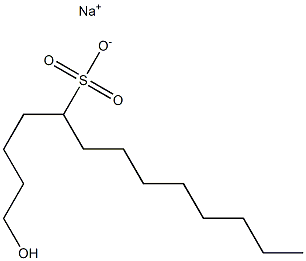 1-Hydroxytridecane-5-sulfonic acid sodium salt|