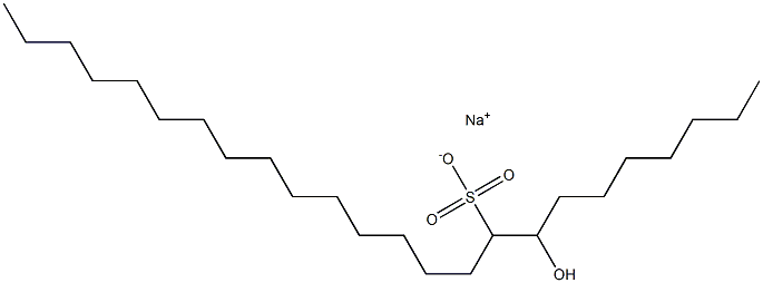  8-Hydroxytetracosane-9-sulfonic acid sodium salt