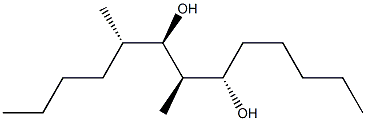 (5S,6R,7R,8S)-5,7-Dimethyltridecane-6,8-diol,,结构式