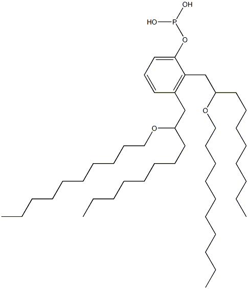 Phosphorous acid bis[2-(decyloxy)decyl]phenyl ester|