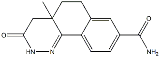 4,4a,5,6-Tetrahydro-4a-methyl-8-carbamoyl-benzo[h]cinnolin-3(2H)-one|