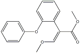 (E)-2-(2-Phenoxyphenyl)-3-methoxyacrylic acid methyl ester Structure