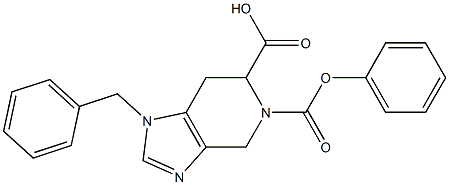 1-Benzyl-4,5,6,7-tetrahydro-1H-imidazo[4,5-c]pyridine-5,6-dicarboxylic acid 5-phenyl ester|