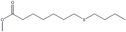 8-Thiadodecanoic acid methyl ester,,结构式