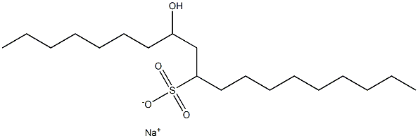 8-Hydroxynonadecane-10-sulfonic acid sodium salt