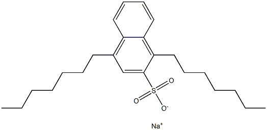 1,4-Diheptyl-2-naphthalenesulfonic acid sodium salt